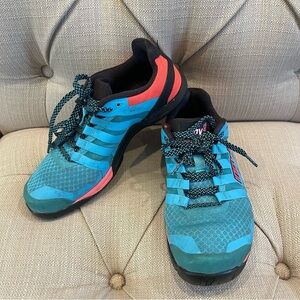 INOV-8 Shoes F-LITE 235 Womens Size 6.5 Blue Red Athletic Cross Trainer Sneaker